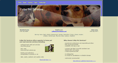 Desktop Screenshot of colbypet.com